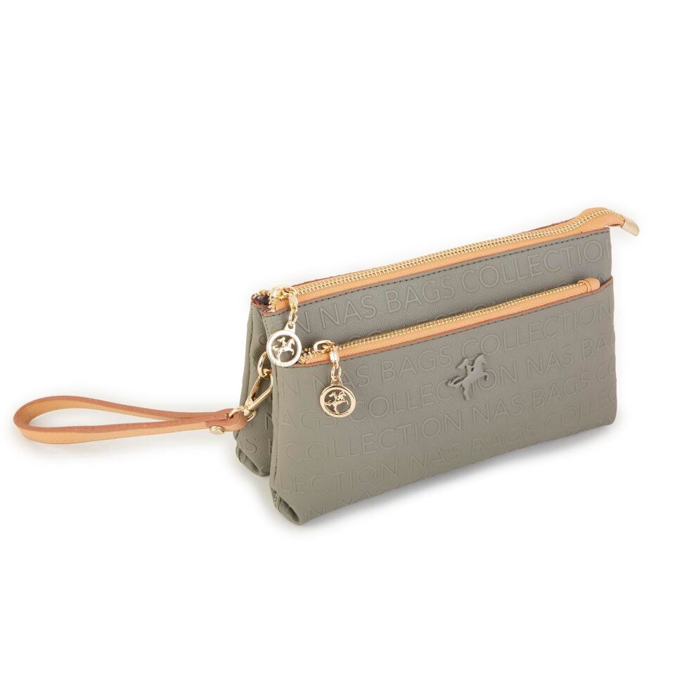 Nas Bag Kadın Çapraz ve Clutch Çanta Bilek ve Çapraz Askılı