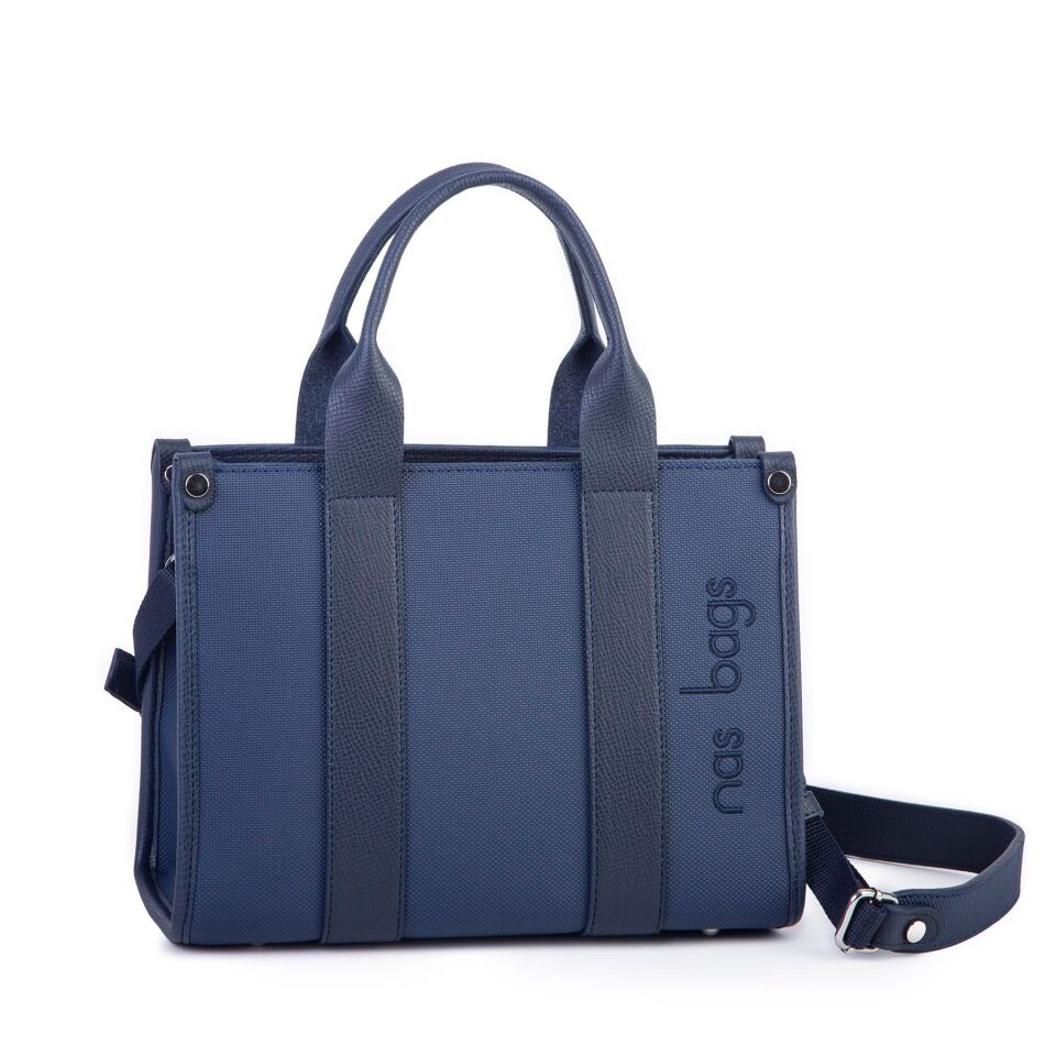 Kadın Mini Tote Suni Deri El ve Omuz Çantası